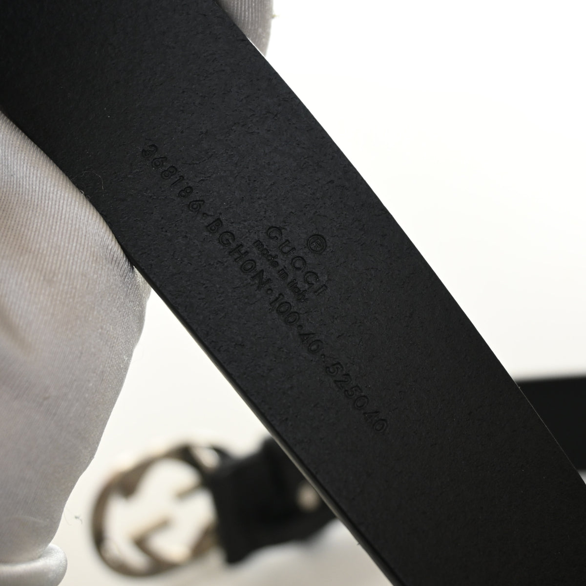 Gucci Calfskin Interlocking G Belt Sz 100/40, photo 6 of 6