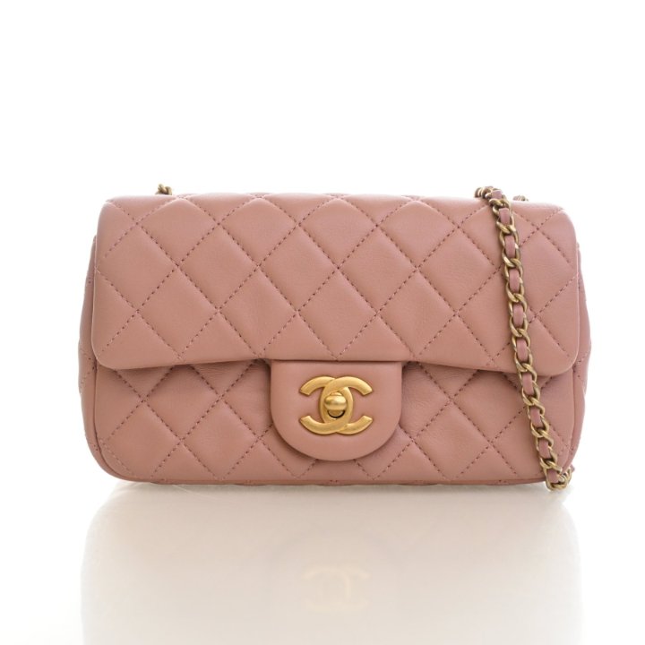 Chanel Mini Lambskin Pearl Crush Flap Bag, photo 1 of 15