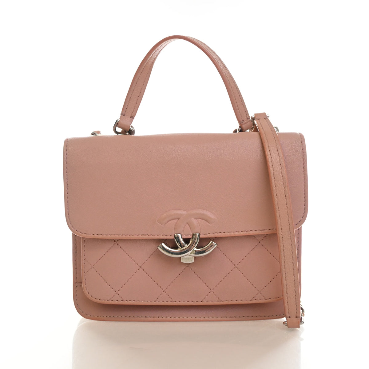 Chanel Small Calfskin CC Box Flap Bag, photo 1 of 20