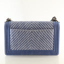 Chanel Large Denim Chevron ...
