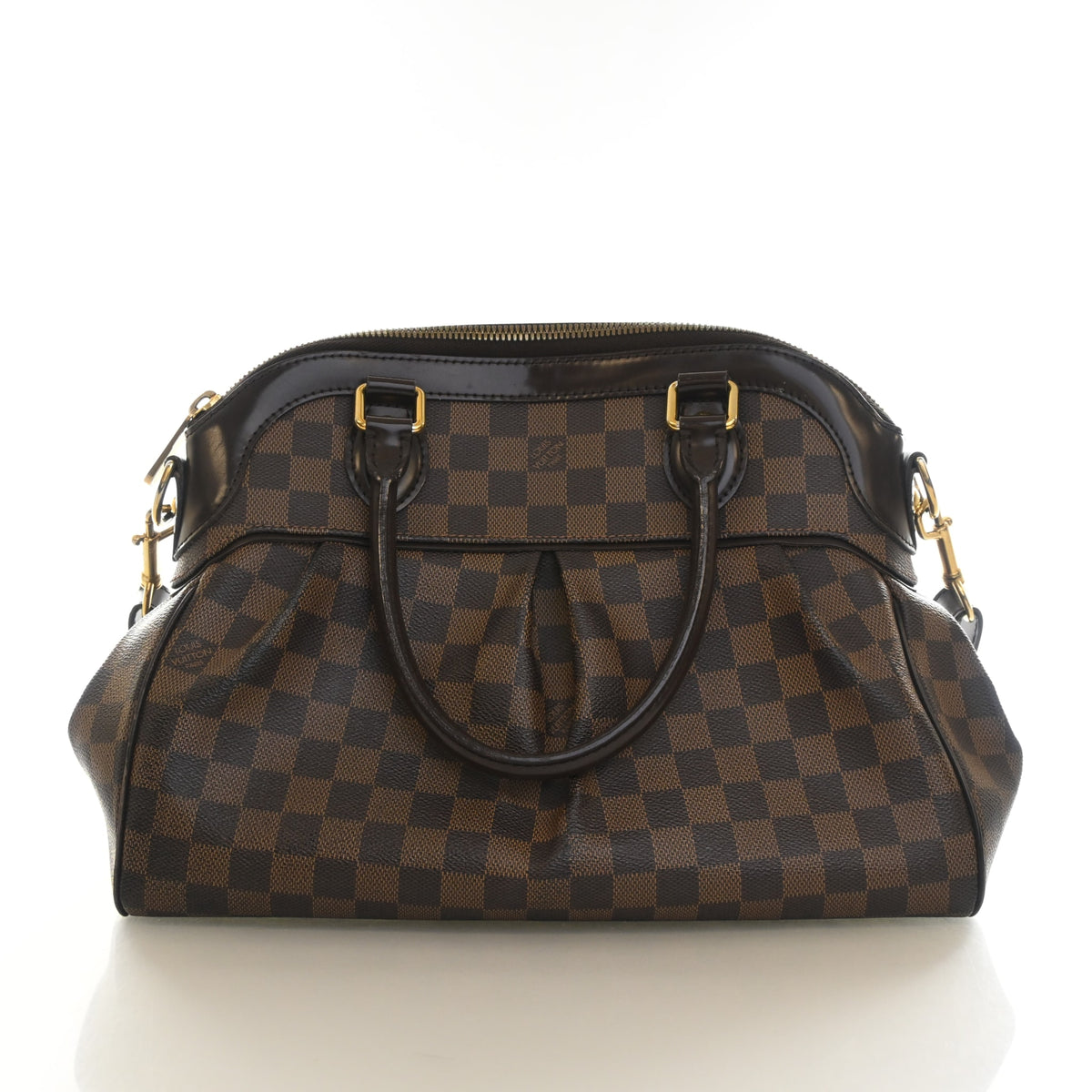 Vintage Louis Vuitton PM Damier Ebene Trevi, front view