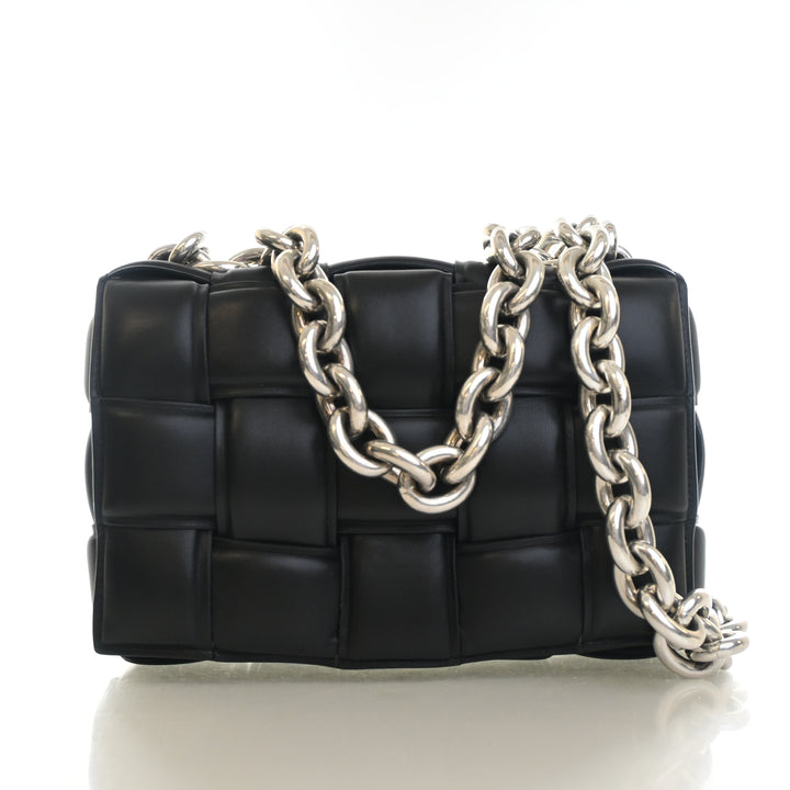Bottega Veneta Medium Lambskin Padded Cassette