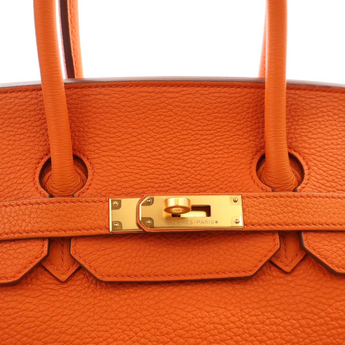 Hermes Orange H Togo Birkin 35, photo 4 of 18