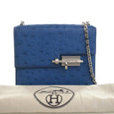 Hermes Bleuet Ostrich Mini ...
