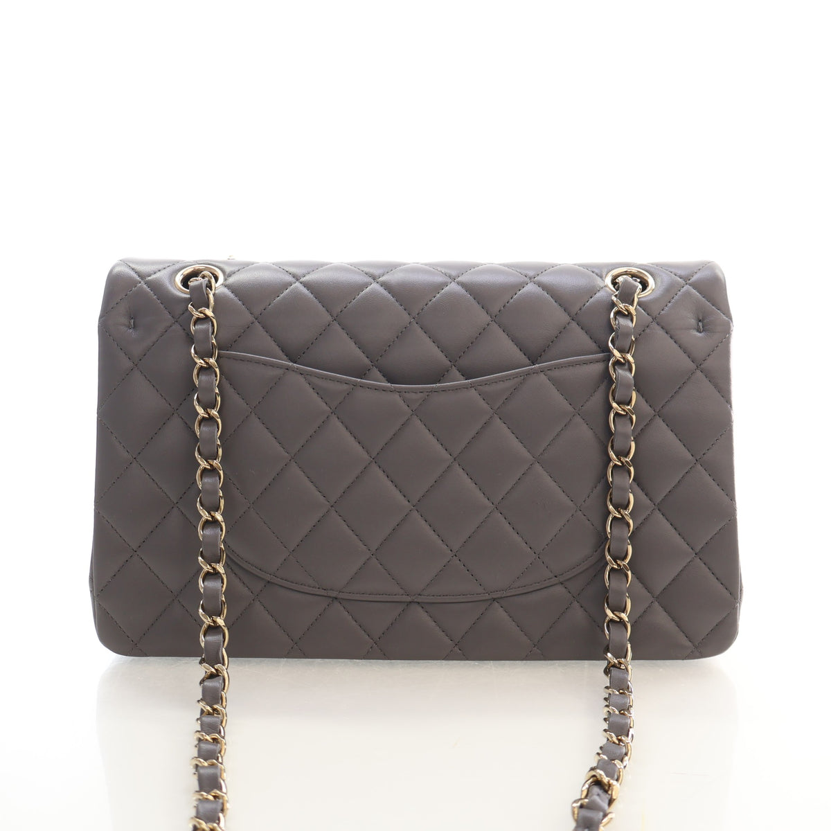 Pre-Owned Chanel Classic Double Flap Medium Lambskin Bag, photo 11 of 17