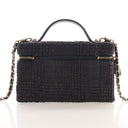 Chanel Small Raffia Slim Va...