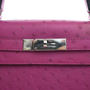 Hermes Rose Pourpre Ostrich...