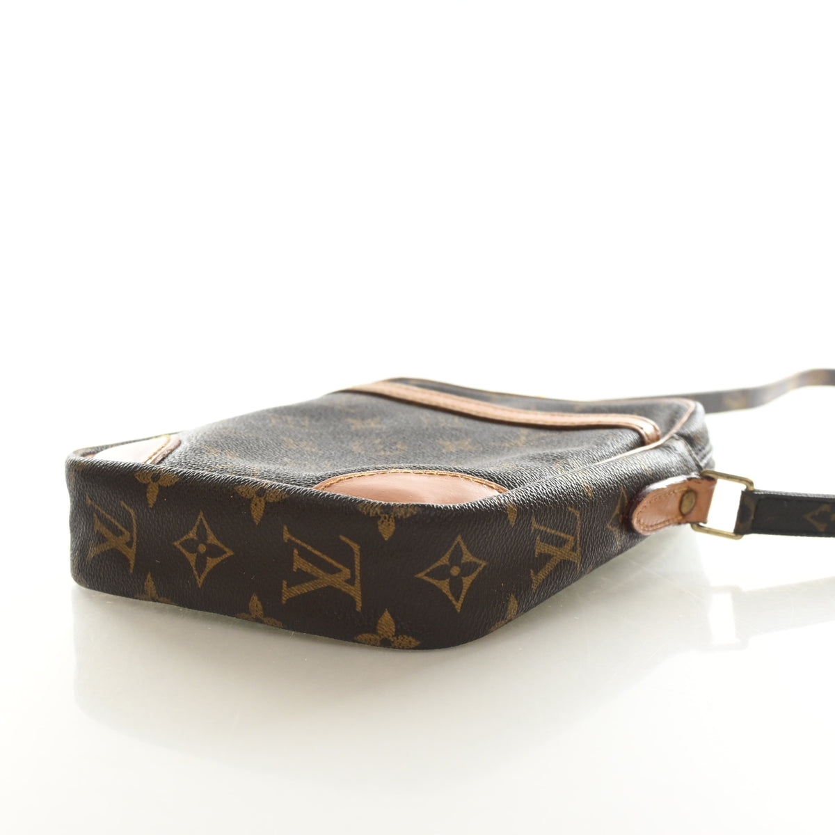Vintage Louis Vuitton Monogram Danube Bag, side view