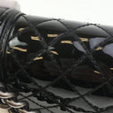 Chanel Medium Black Patent ...