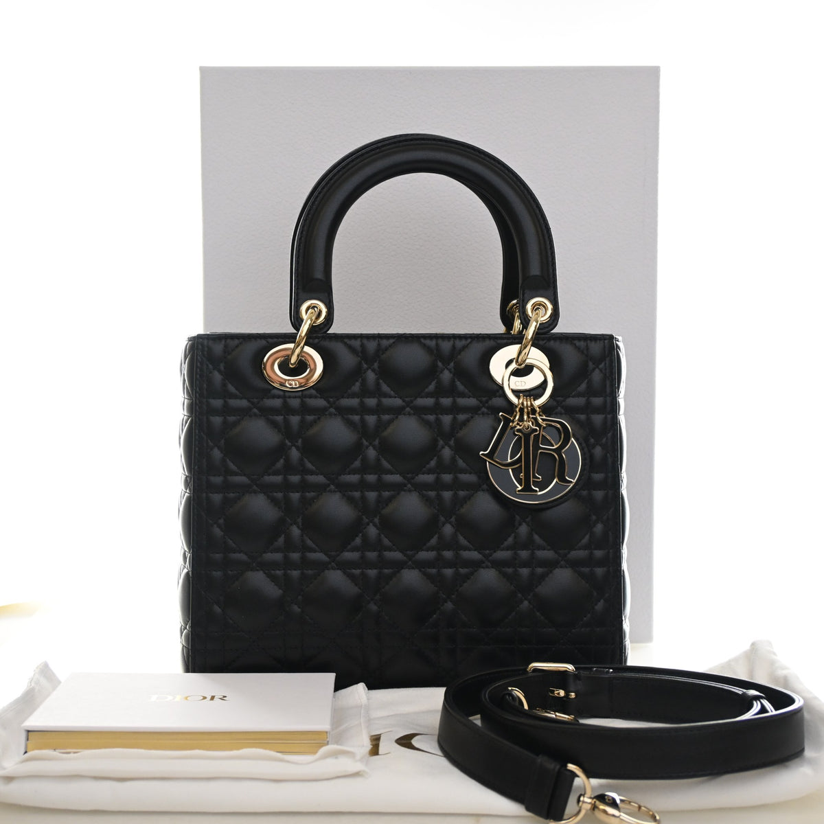 Christian Dior Medium Lambskin Lady Dior, photo 15 of 15