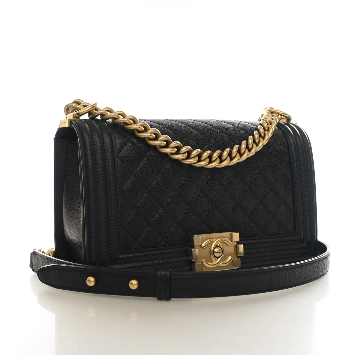 Chanel Medium Caviar Boy Bag, photo 2 of 15
