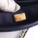 Chanel Denim Wallet on Chain
