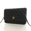Chanel Caviar Turnlock Wall...