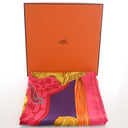 Hermes Etriers Silk Scarf 90