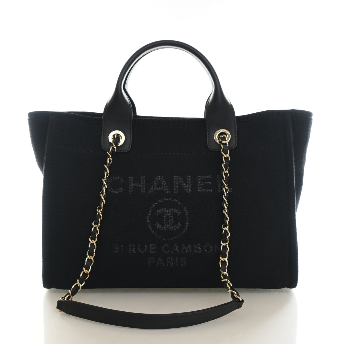 Chanel Small Mixed Fibers Deauville Tote, photo 1 of 15