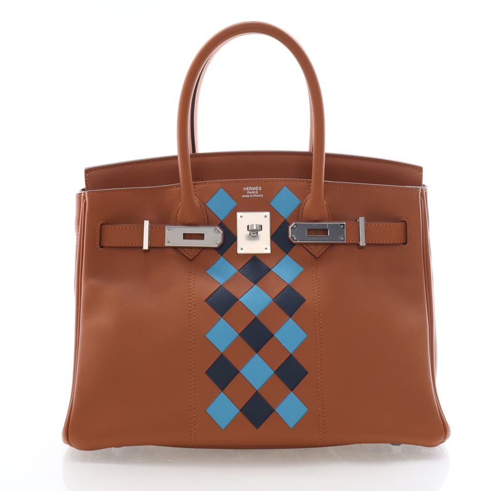 Hermes Gold Swift Tressage Birkin 30