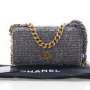 Chanel Tweed 19 Wallet On C...
