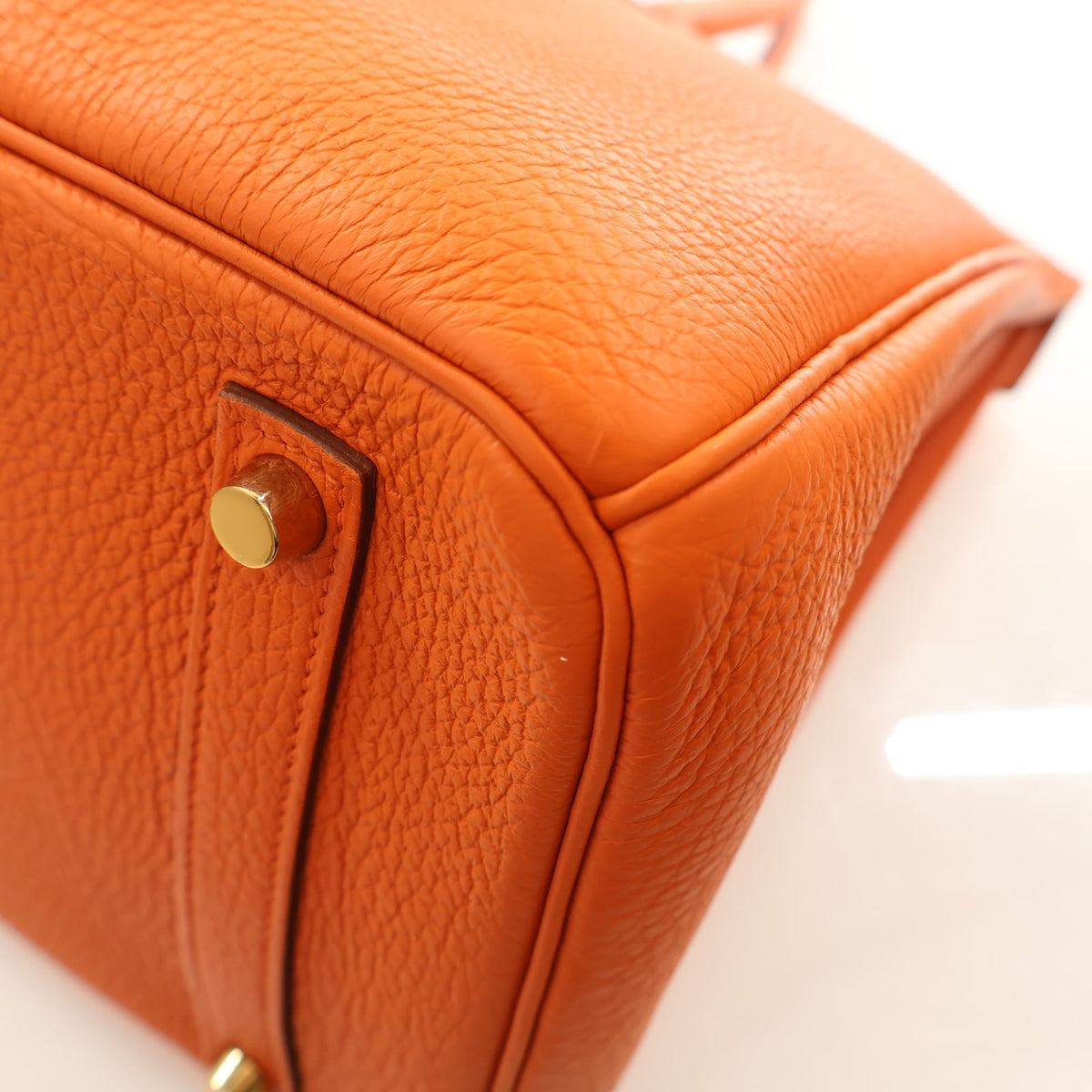 Hermes Orange H Togo Birkin 35, photo 10 of 18