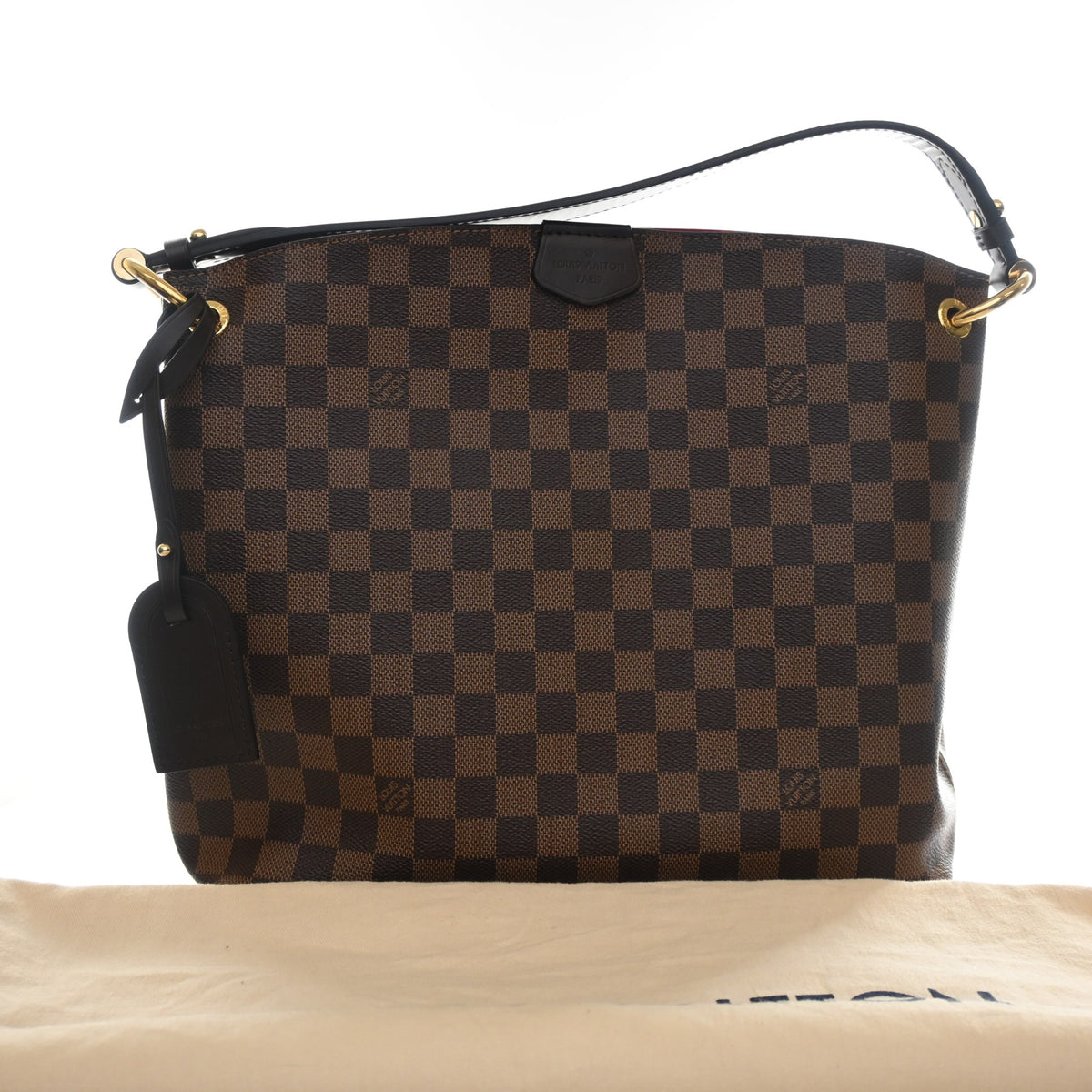 Pre-Owned Louis Vuitton Graceful PM Damier Ebene, front view, photo 14 of 14