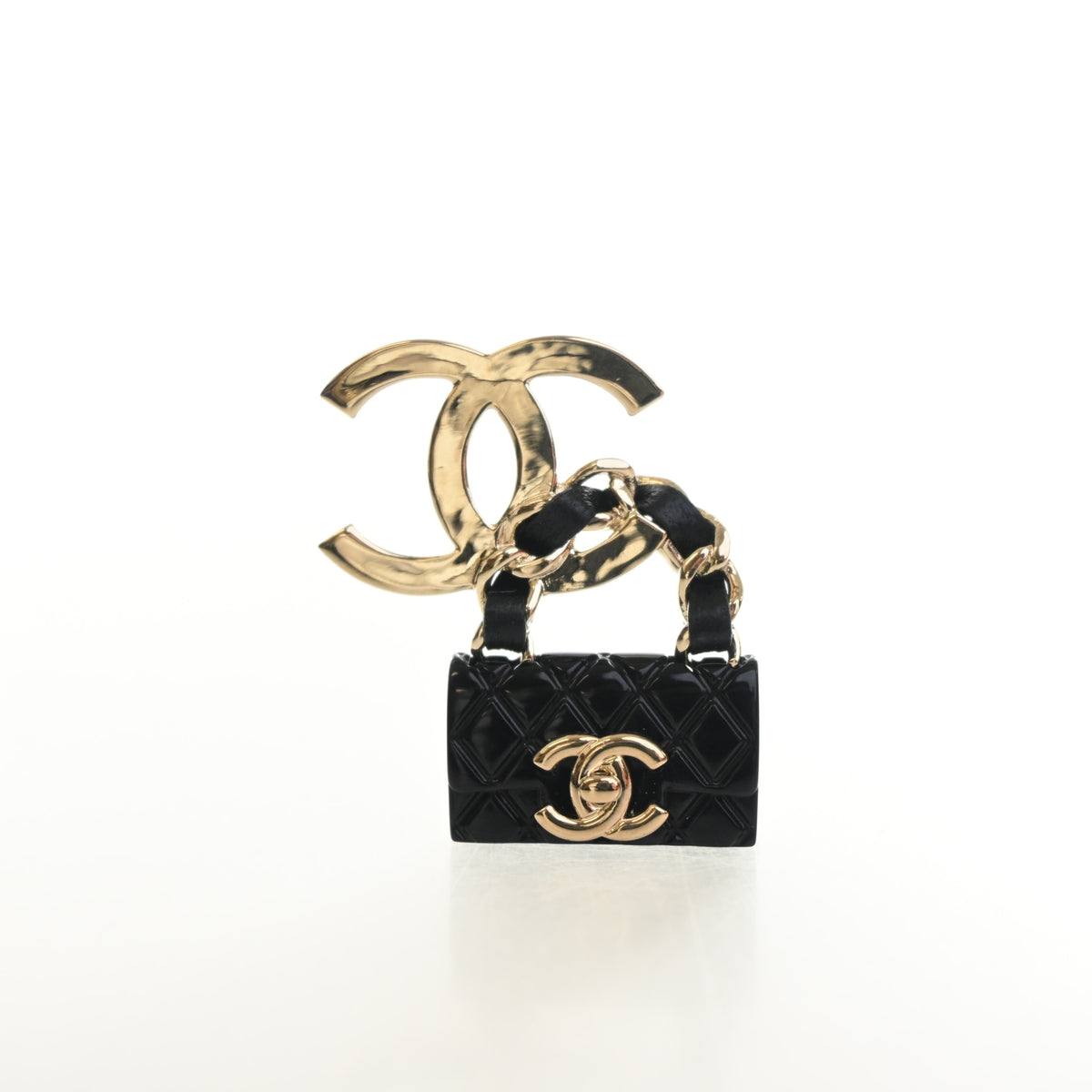 Chanel CC Bag Brooch, photo 3 of 11
