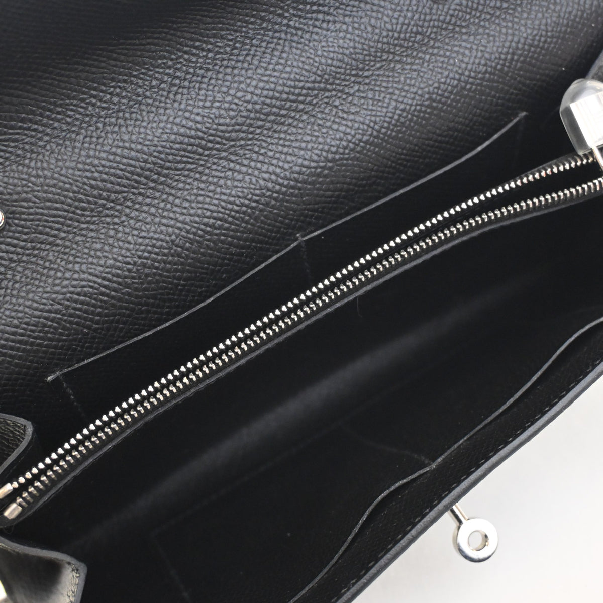 Hermes Noir Epsom Kelly To Go Wallet, photo 11 of 12