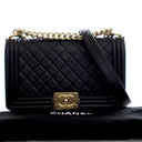 Chanel Medium Lambskin Boy Bag
