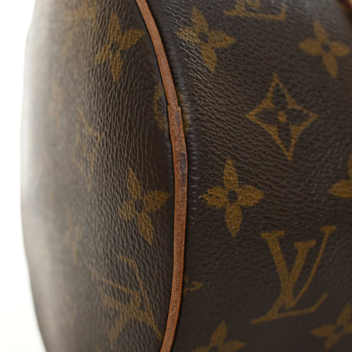 Vintage Louis Vuitton Papillon 30 Monogram, corner detail