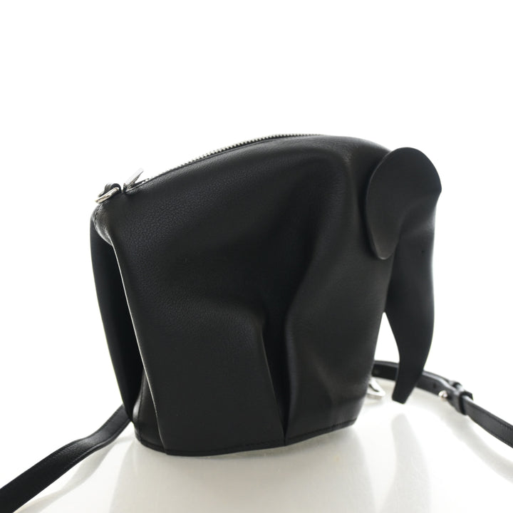 Loewe Mini Calfskin Elephant Crossbody Bag