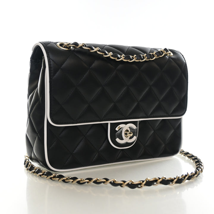 Chanel Small Lambskin Resin CC Flap Bag