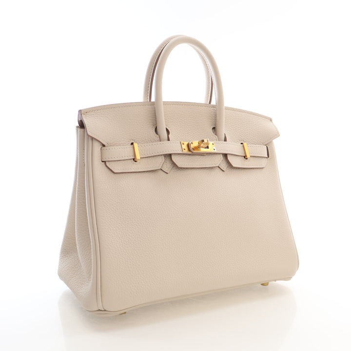 Hermes Craie Togo Birkin 25