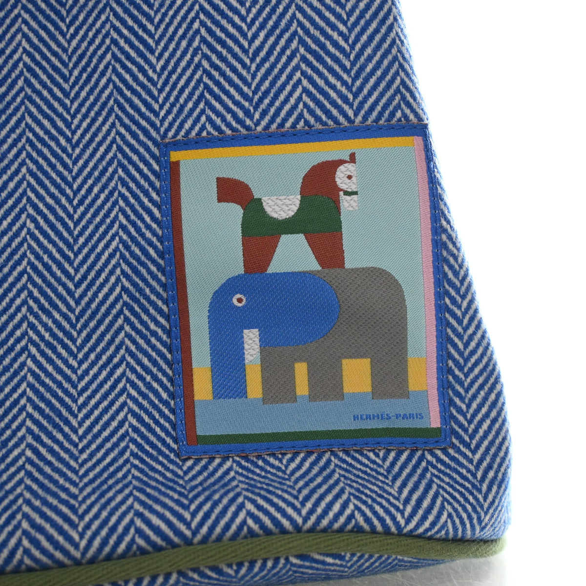Hermes Animaux Blocks Backpack, photo 4 of 13