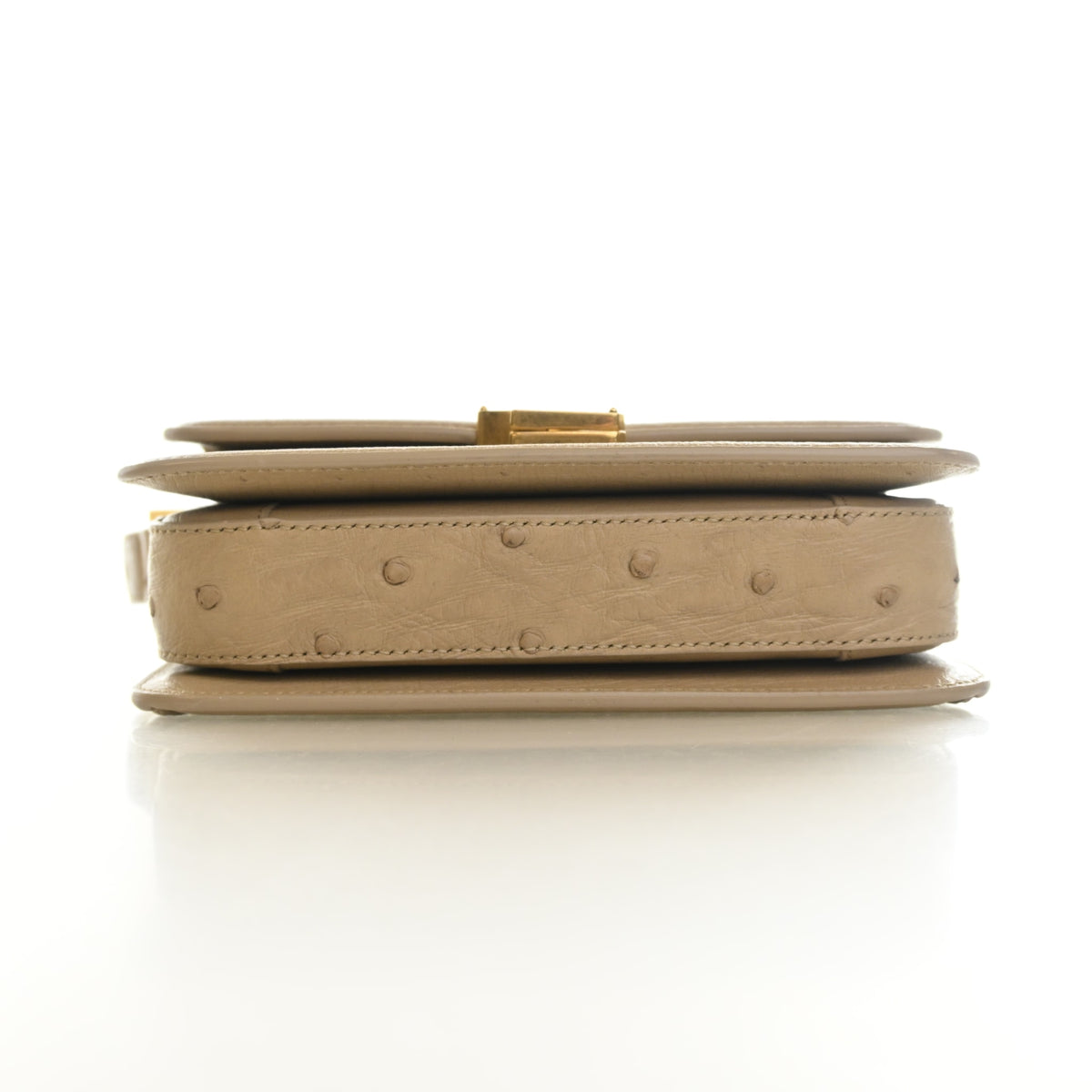 Saint Laurent Small Ostrich Solferino Messenger, photo 9 of 13