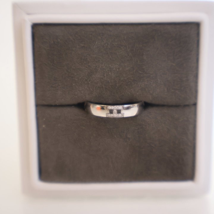 Hermes Ever Herakles Wedding Band Sz 52