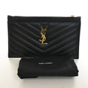 Saint Laurent Calfskin Mono...