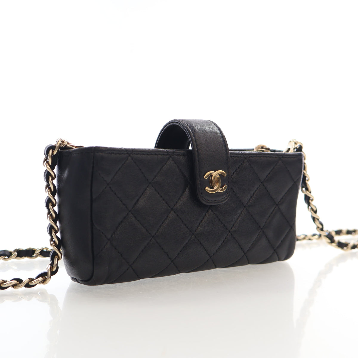 Chanel Lambskin Clutch With Chain, photo 3 of 18