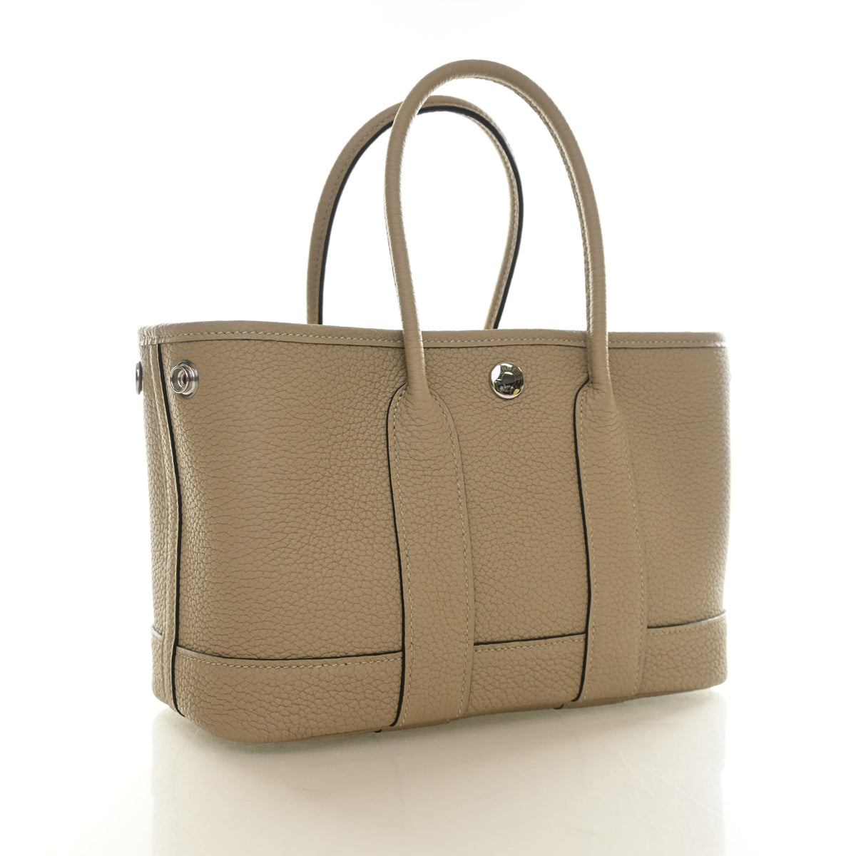 Pre-Owned Hermès 23 Trench Negonda Neo Garden Party, three-quarter view, authenticated at Luxe Du Jour
