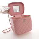Chanel Lambskin Vanity Top ...