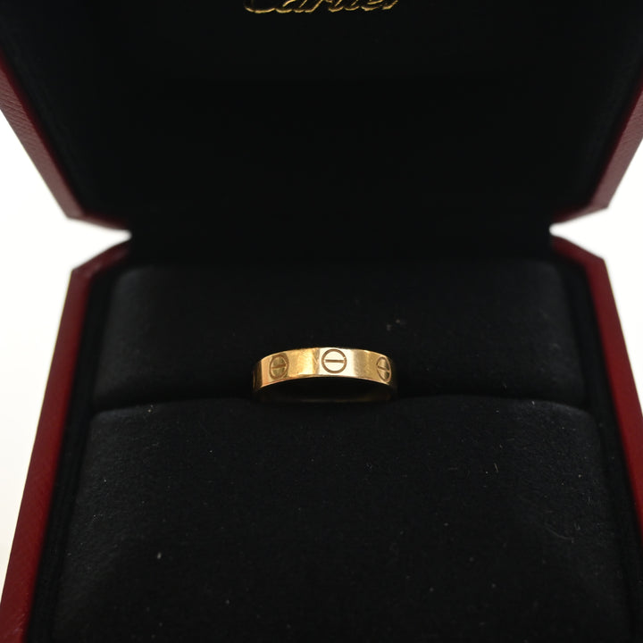 Cartier Small Model Love Ring Sz 47