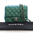 Chanel Mini Lambskin Square...