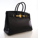 Hermes Vintage Noir Togo Bi...