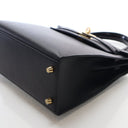 Hermes Noir Veau Madame Sel...