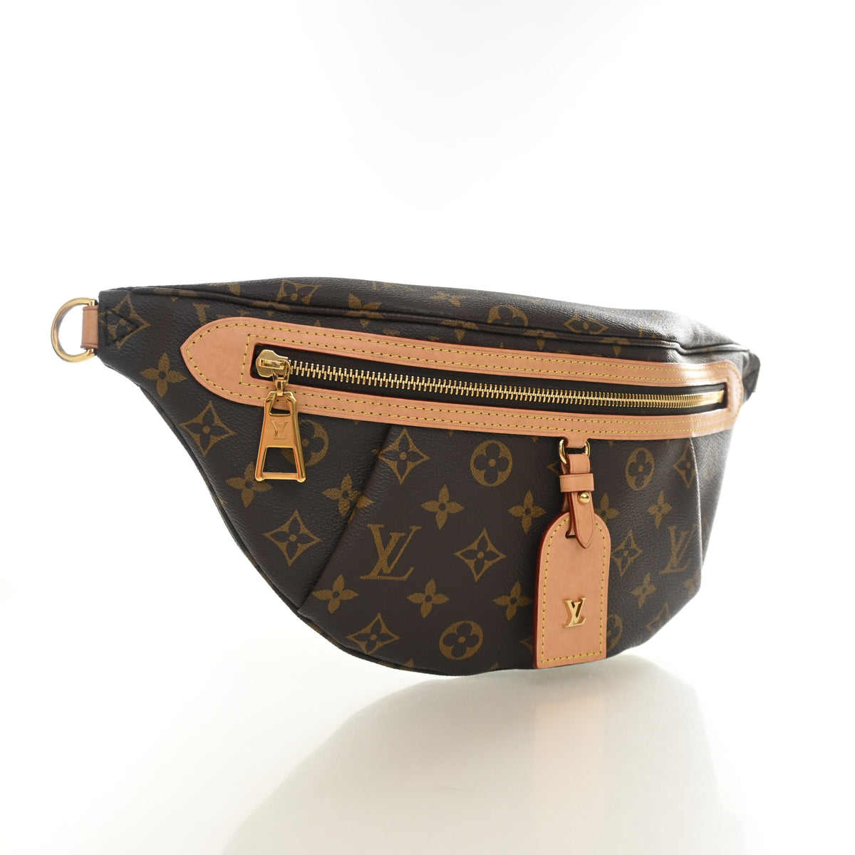 Pre-Owned Louis Vuitton Monogram High Rise Bumbag, side profile