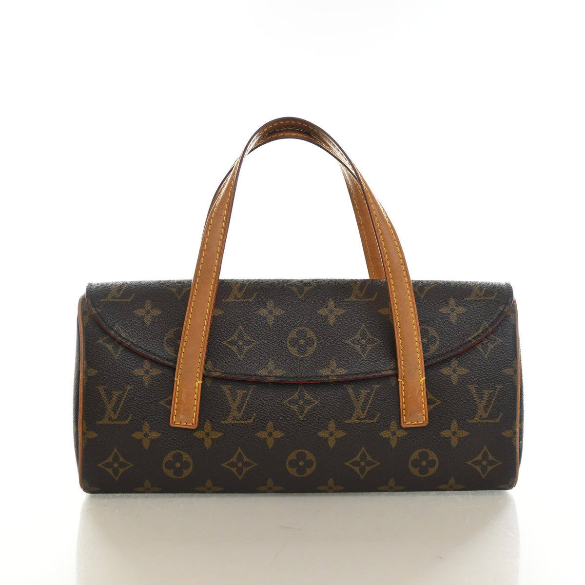 Vintage Louis Vuitton Monogram Sonatine, front view, authenticated at Luxe Du Jour