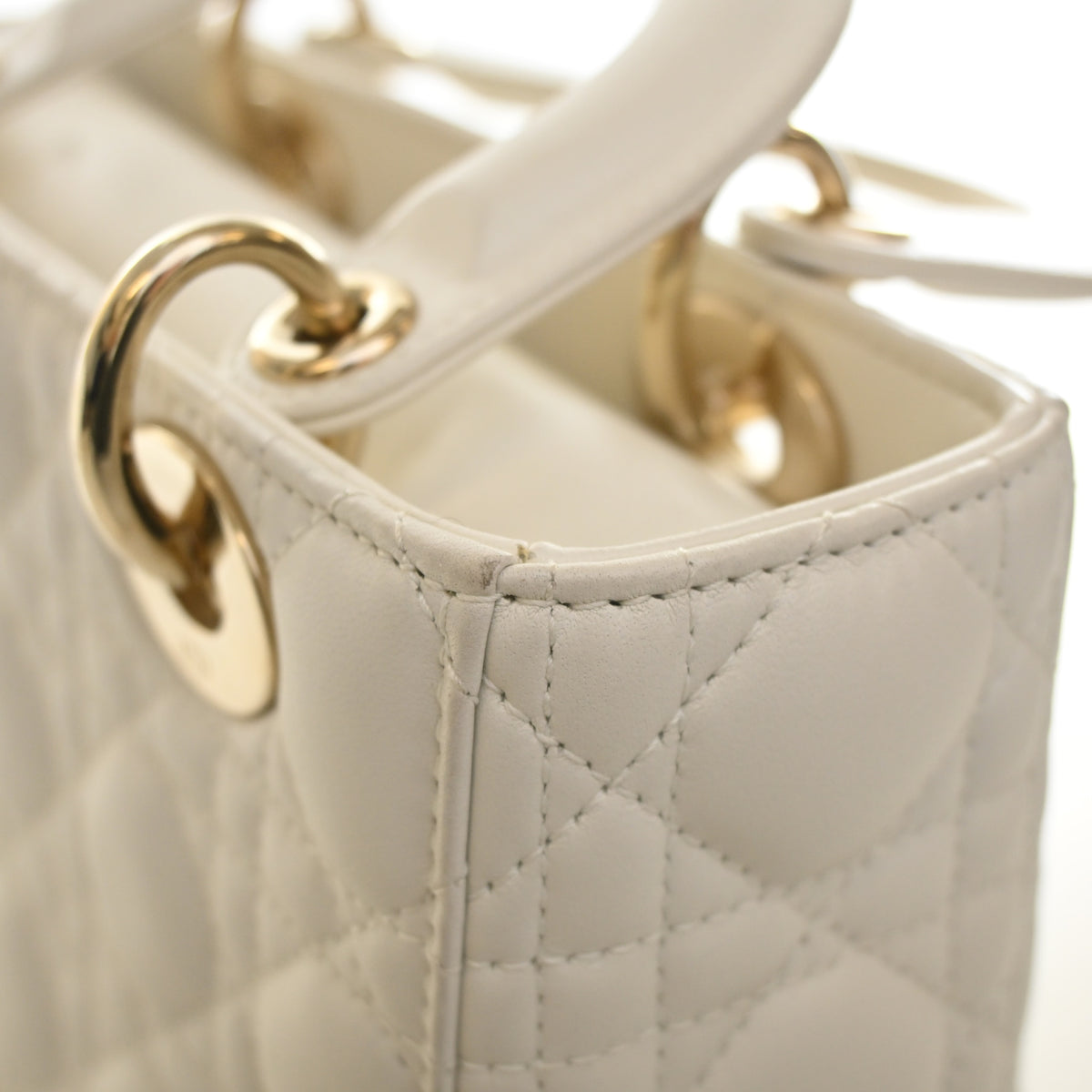 Christian Dior Small Lambskin Lady Dior, photo 16 of 21
