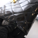 Chanel Vintage Patent Quilt...