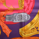 Hermes Etriers Silk Scarf 90