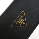 Prada Saffiano Long Flap Wa...
