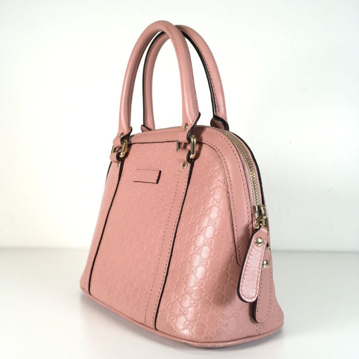 Gucci Mini Microguccissima Patent Mini Dome Handle Bag
