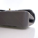 Chanel Small Grey Lambskin ...