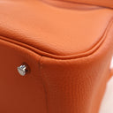 Hermes Orange H Clemence Li...